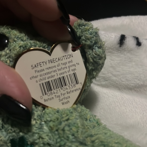 Ty Beanie Babies Shamrock The Bear rare with errors - Picture 9 of 13